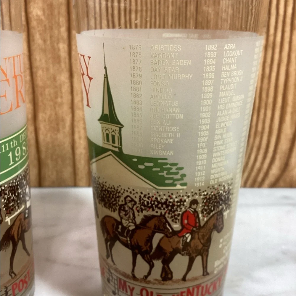 Libbey glass set
